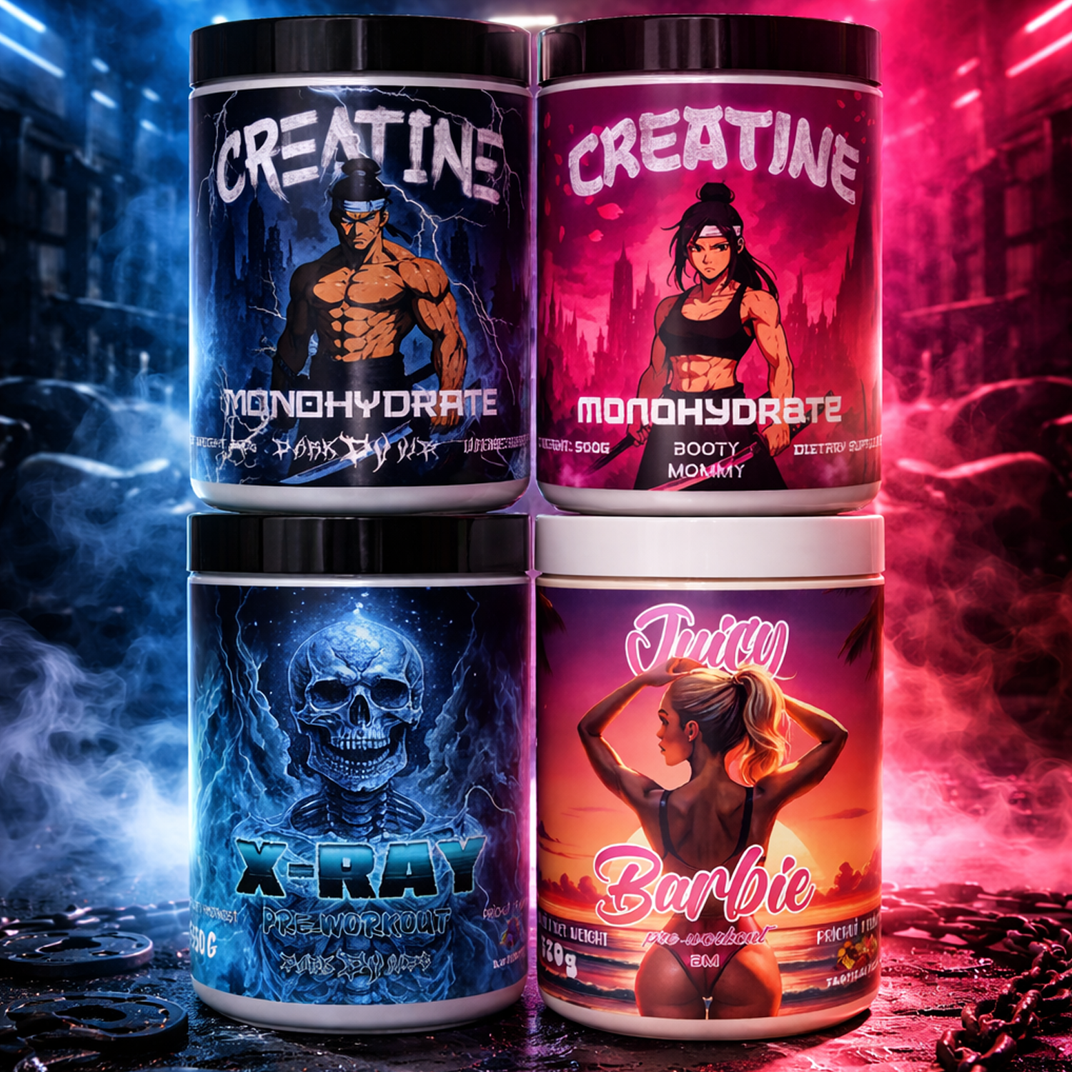 X-RAY / JUICY BARBIE + CREATINE BUNDLE