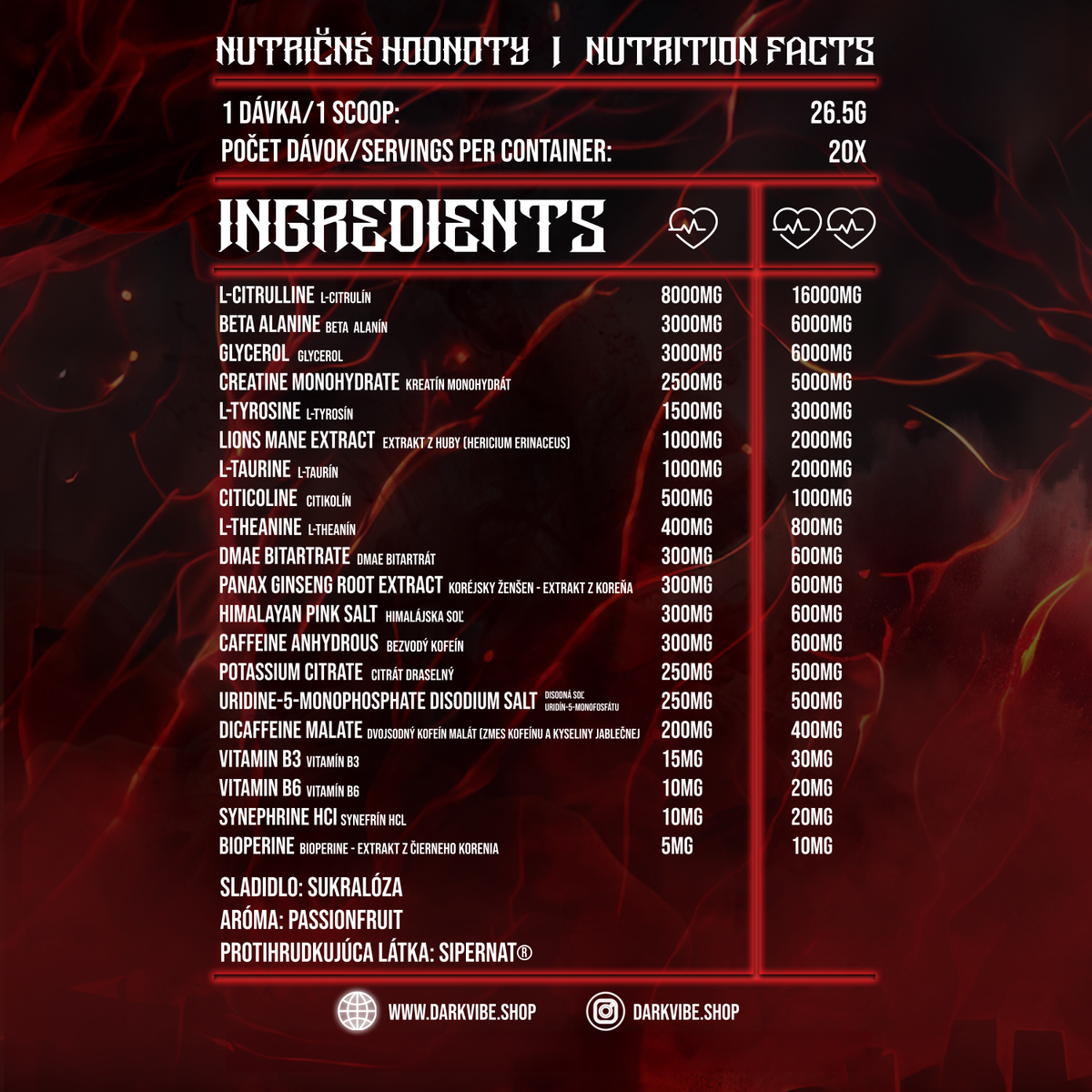 HEART ATTACK PRE-WORKOUT