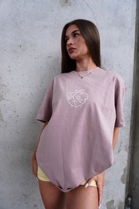 BOOTY MOMMY WHITE PEACH PUMP COVER