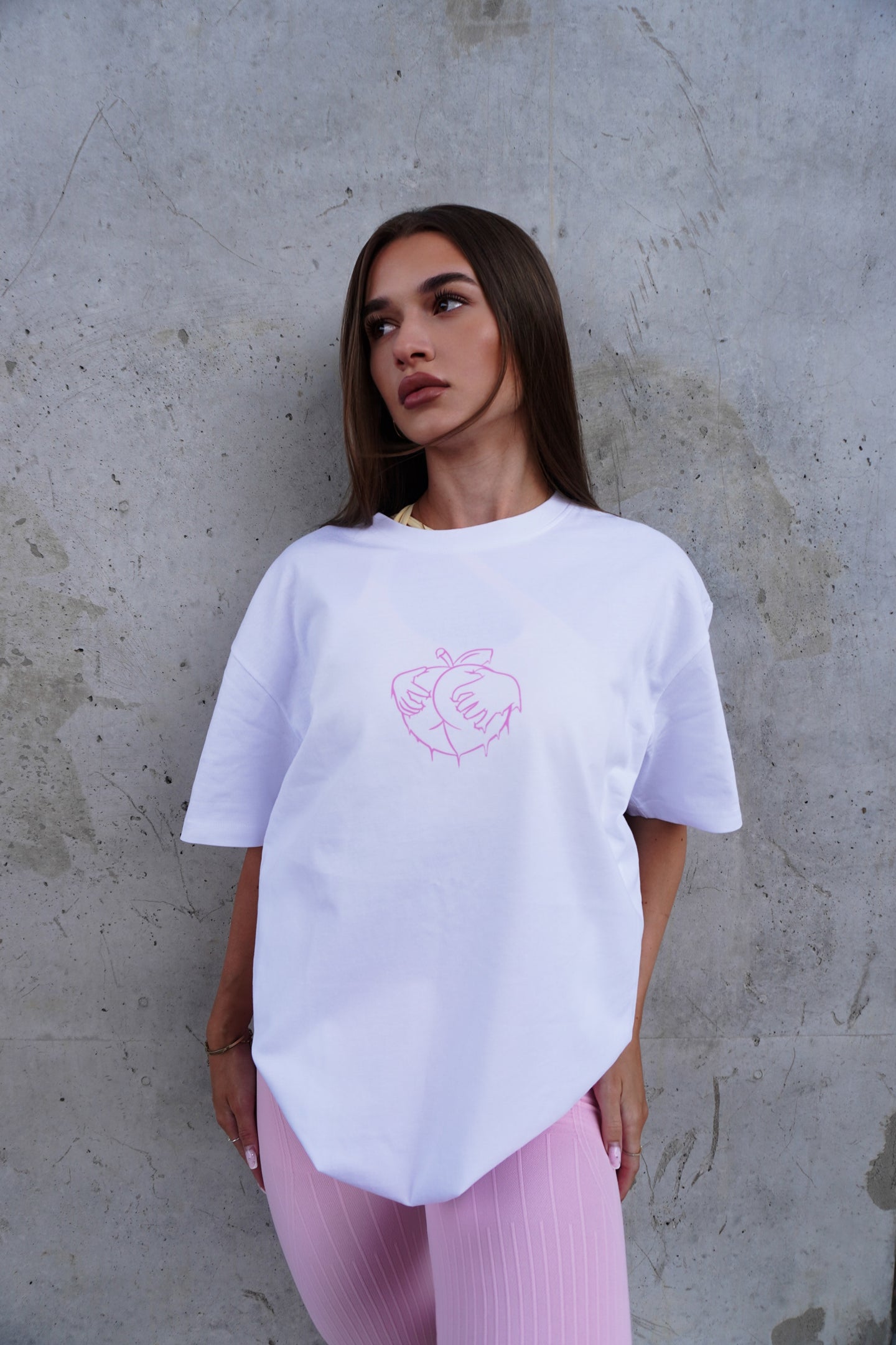 BOOTY MOMMY PINK PEACH PUMP COVER