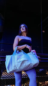 BABY BLUE BOOTY MOMMY SPORT BAG