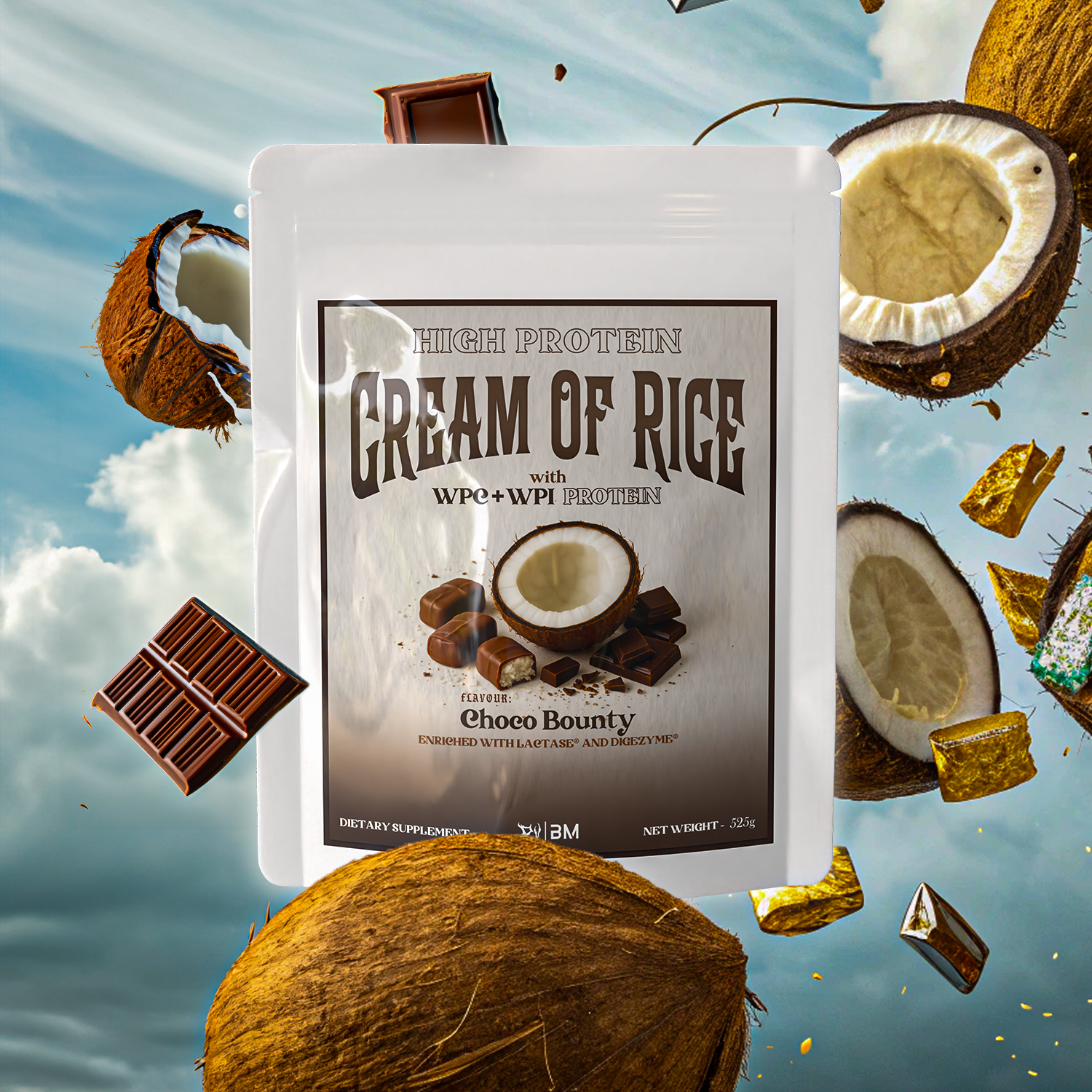 HIGH PROTEIN CREAM OF RICE CHOCO BOUNTY