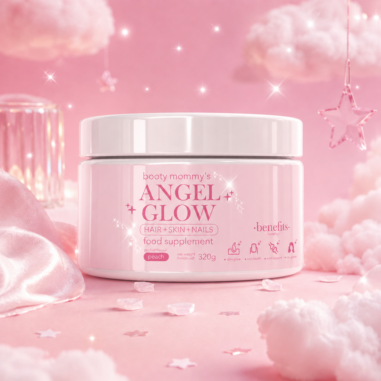 ANGEL GLOW HAIR + SKIN + NAILS